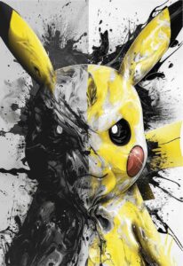 Pikachu Contrast